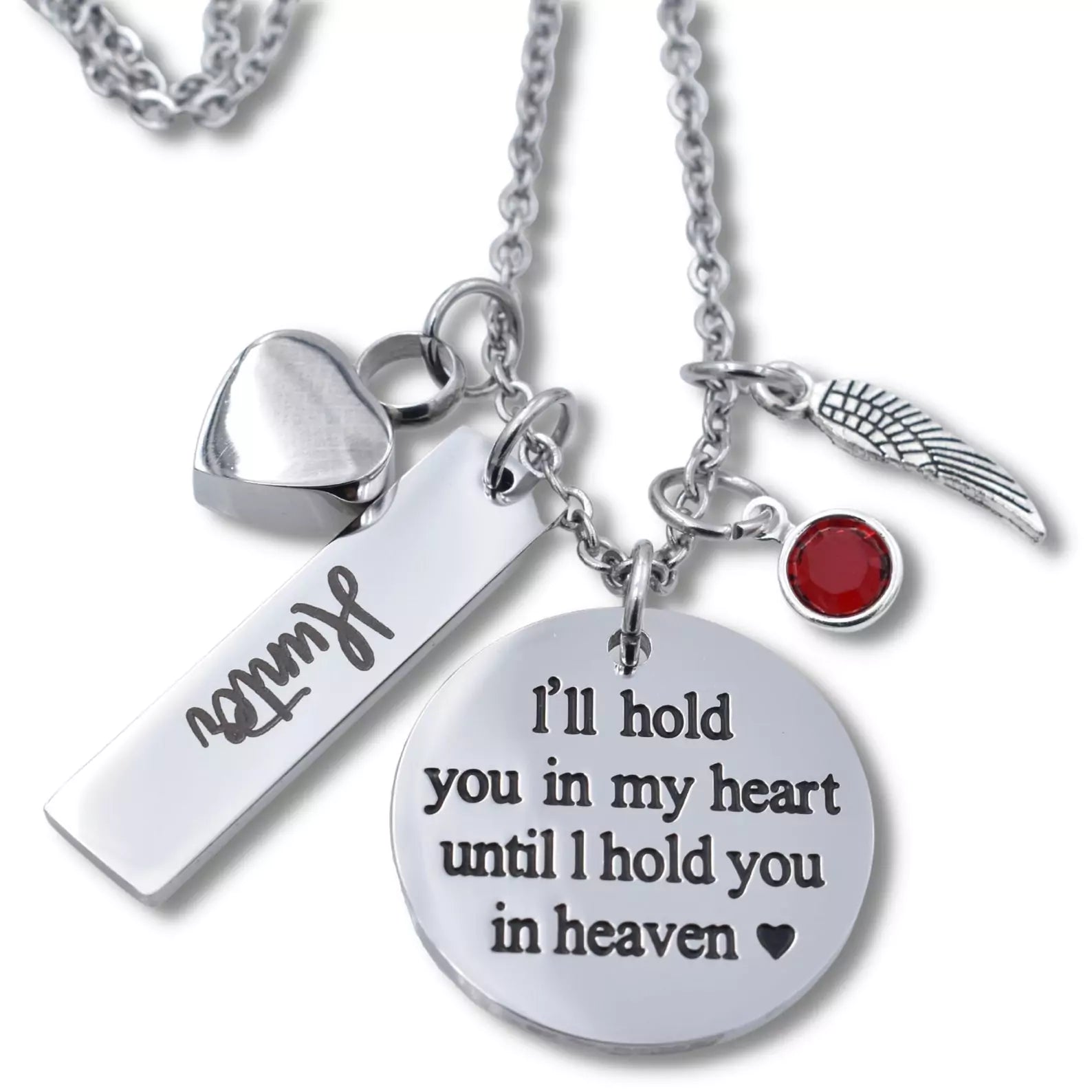 Hold You In My Heart Urn Necklace