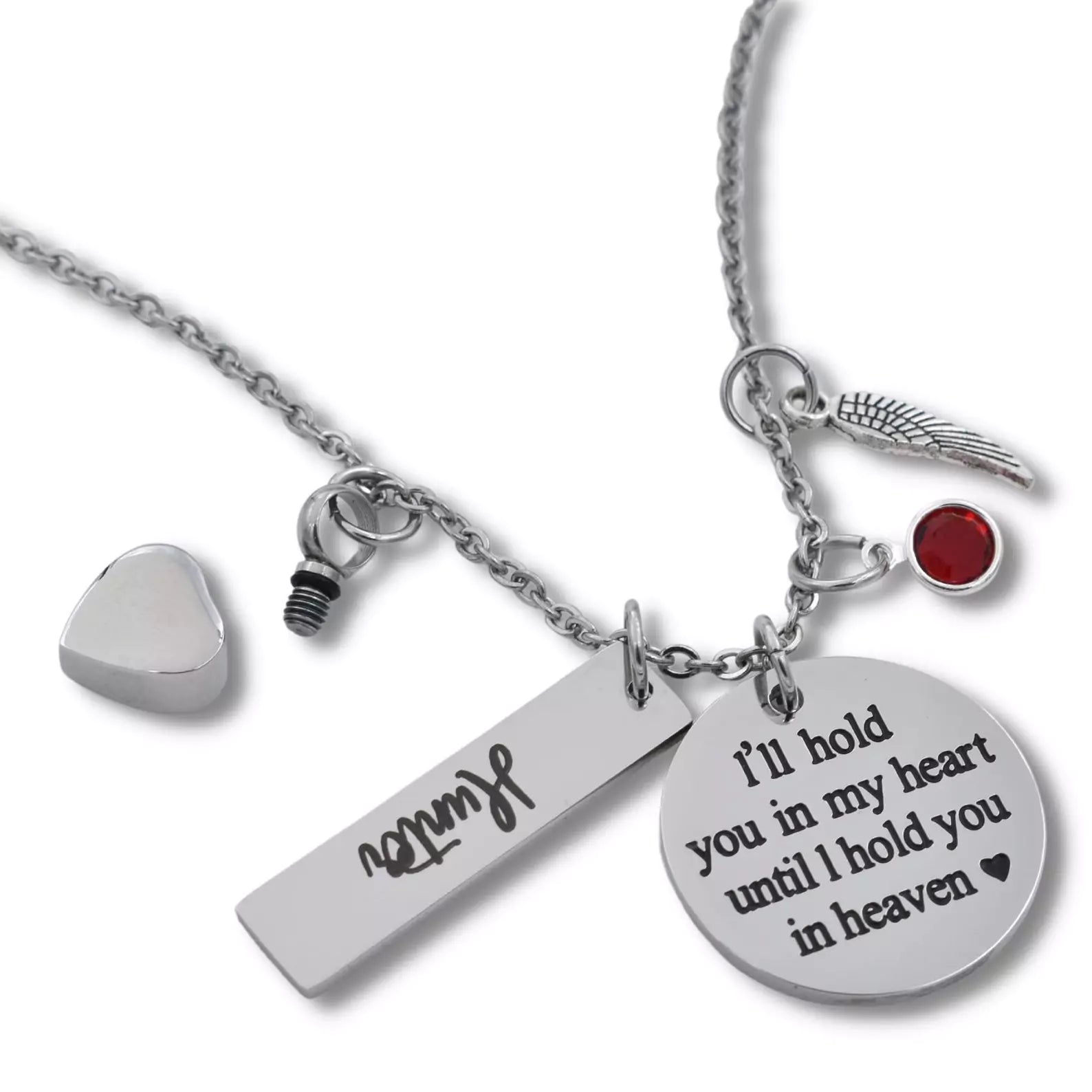 Hold You In My Heart Urn Necklace