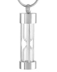 Hourglass Urn Necklace Sarah & Essie Silver 