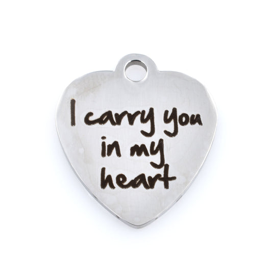 I carry you in my heart