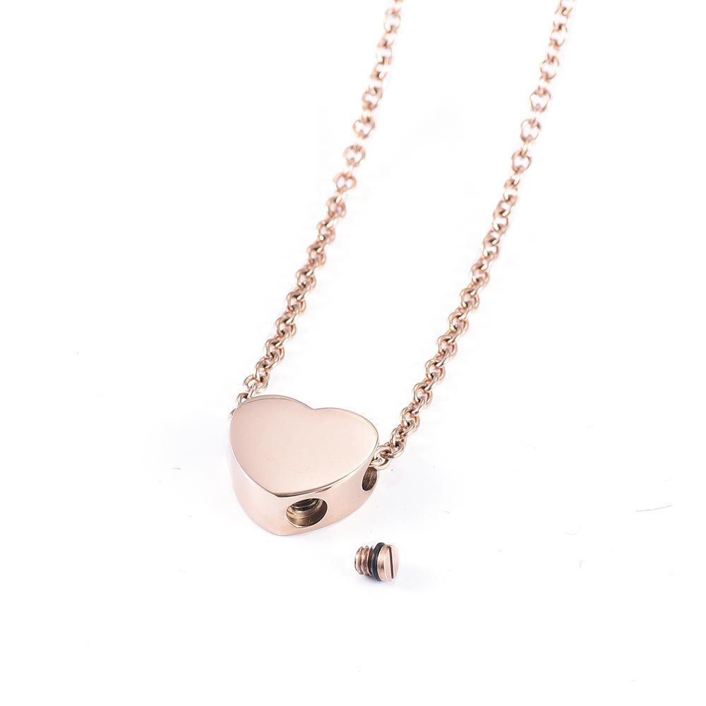 Mini Heart Urn Necklace Sarah & Essie 