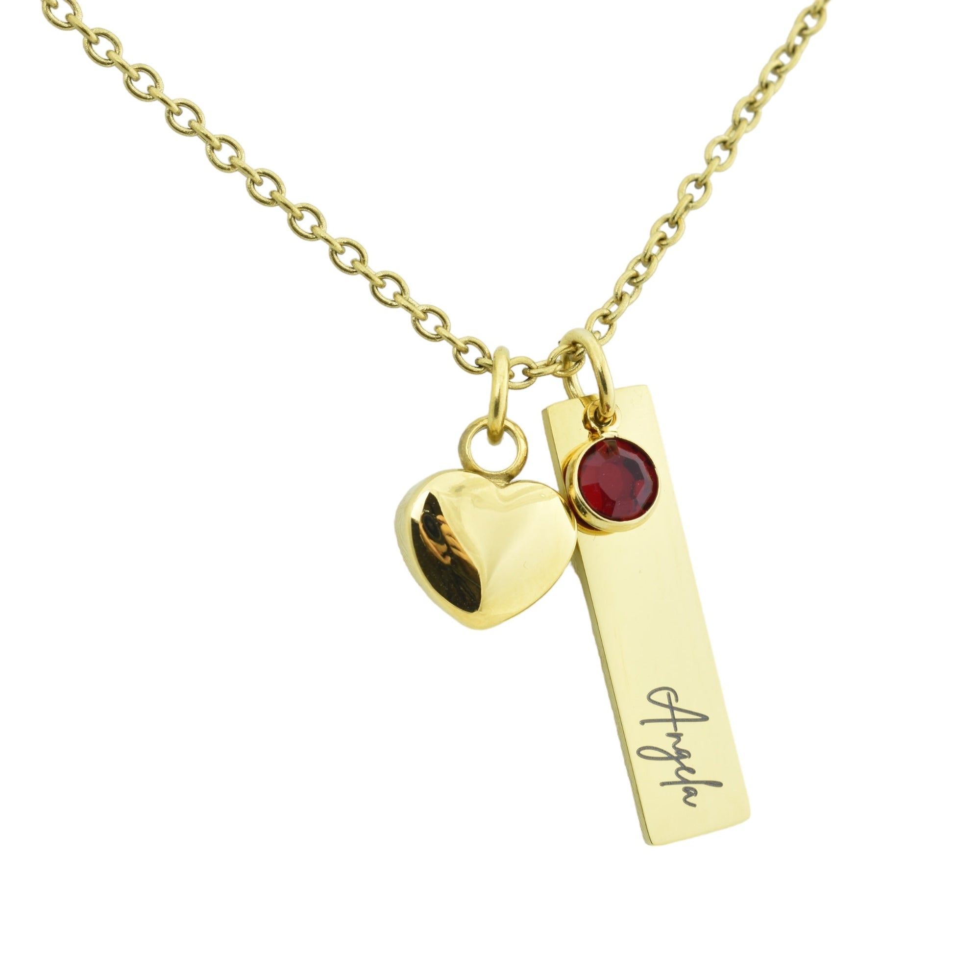 Personalized Birthstone Necklace for Mom