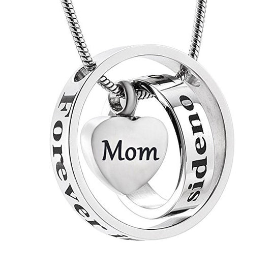 No Longer by My Side Mom or Dad Urn Necklace Sarah & Essie Mom 