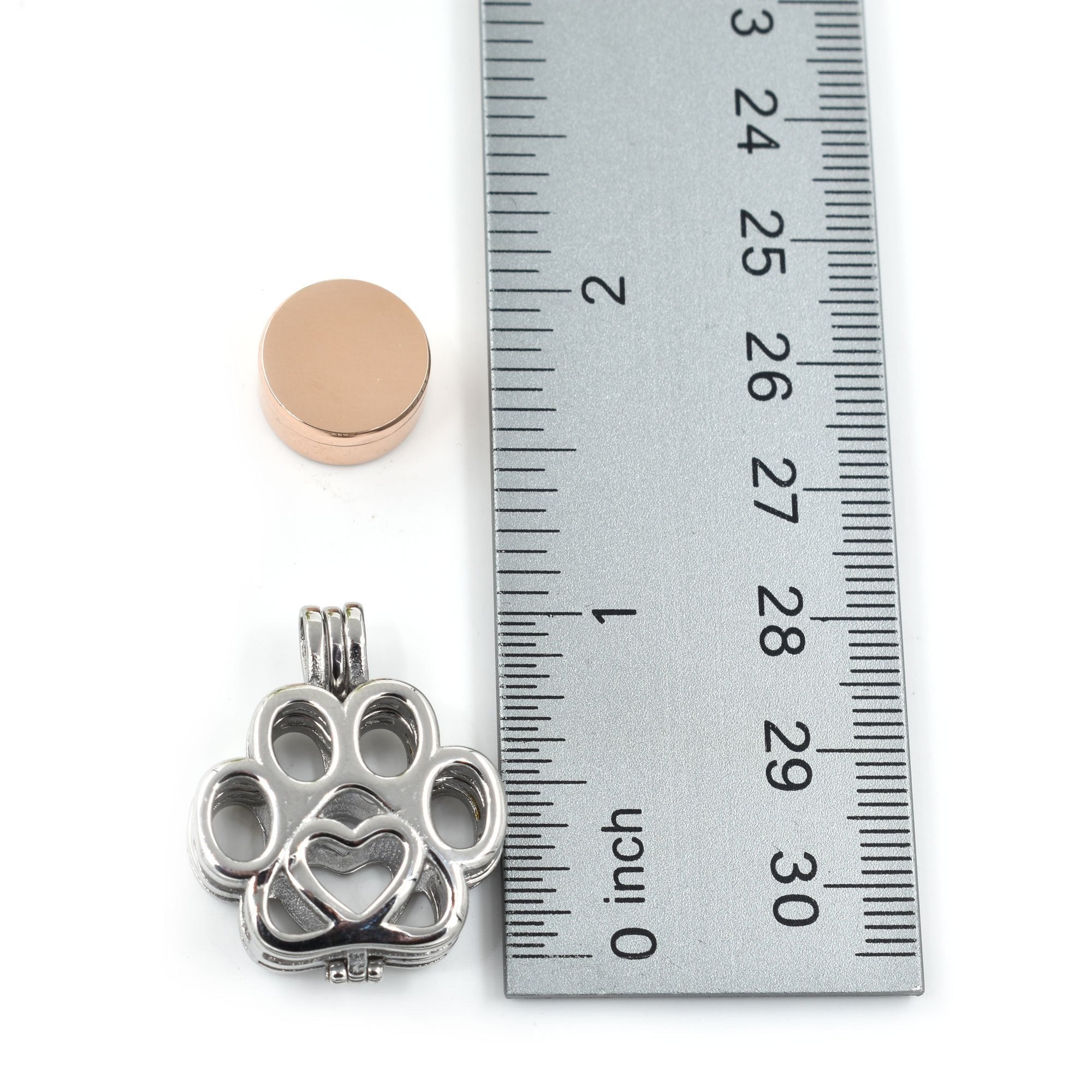 Filigree Paw Locket Urn Necklace Sarah & Essie 