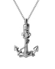 Silver Anchor Urn Necklace Sarah & Essie 