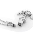 Silver Anchor Urn Necklace Sarah & Essie 