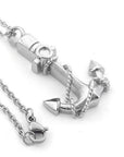 Silver Anchor Urn Necklace Sarah & Essie 