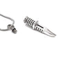 Silver Dagger Urn Necklace Sarah & Essie 