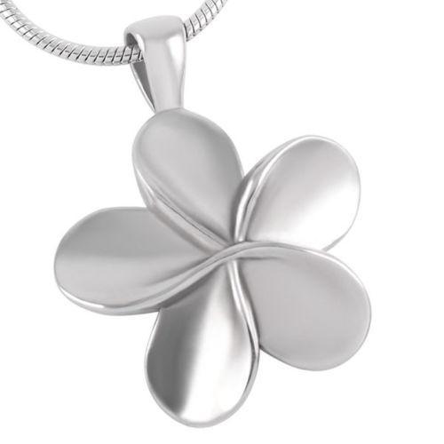 Silver Flower Urn Necklace Sarah & Essie 