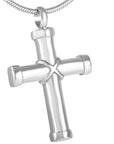 Silver Hawser Cross Cremation Jewelry