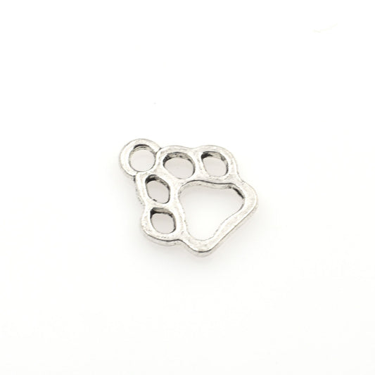 Small Paw Print Charm