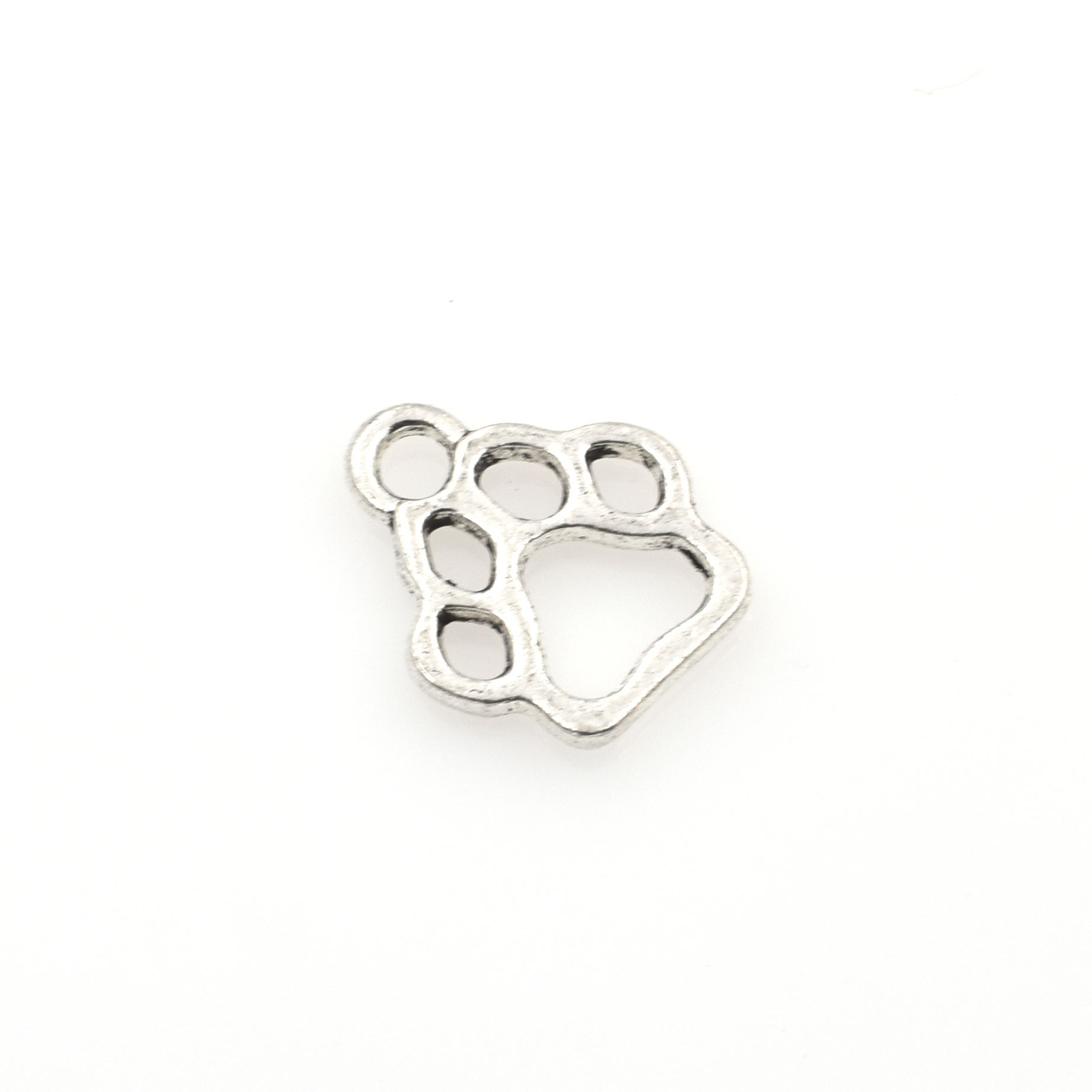 Small Paw Print Charm