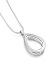 Glass Teardrop Urn Necklace Sarah & Essie 