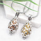 Teardrop Cage Cremation Jewelry